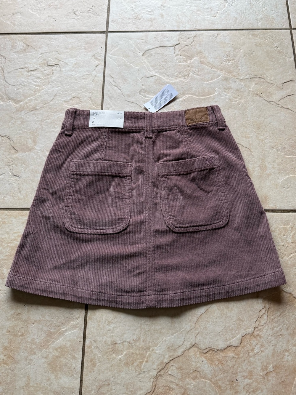 american eagle corduroy skirt